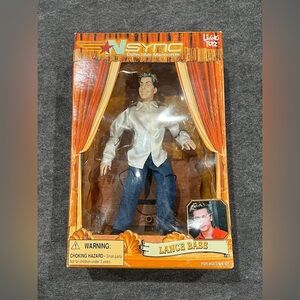 Lance Bass NSYNC Collectible MARIONETTE Doll LIVING TOYZ-2000-New in SEALED Box